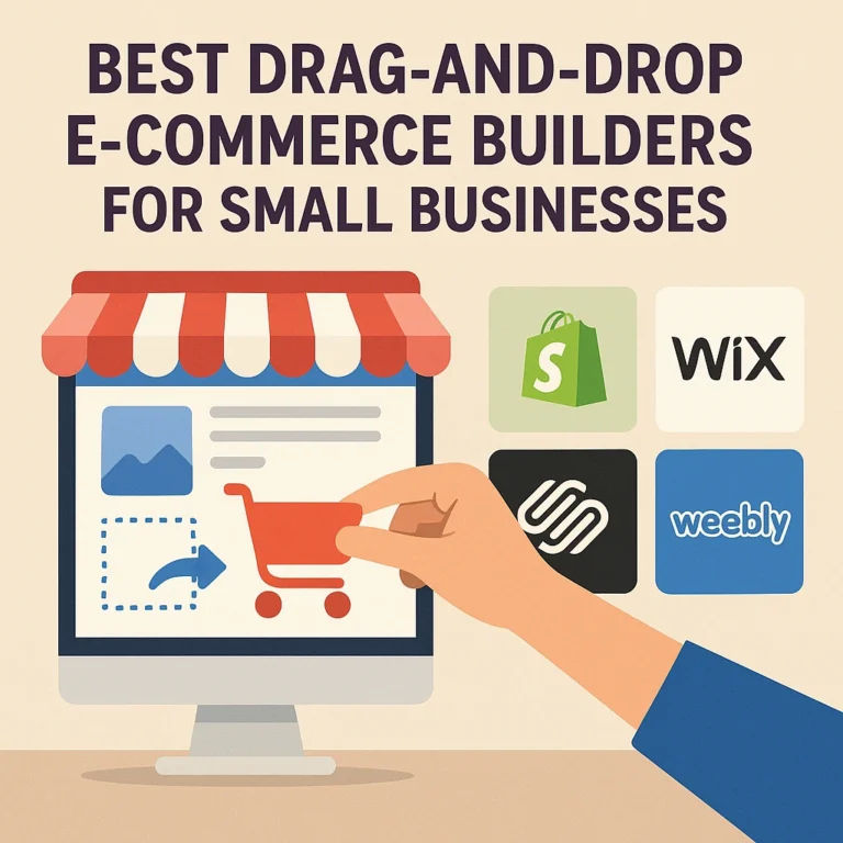 Best Drag-and-Drop E-Commerce Builders for Small Businesses